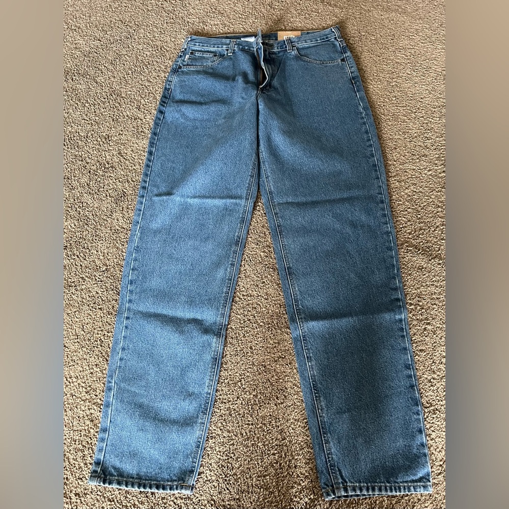 Carhartt Blue Straight Jeans Timeless Design
